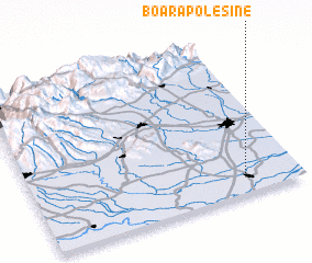 3d view of Boara Polesine