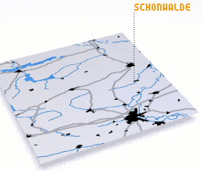 3d view of Schönwalde