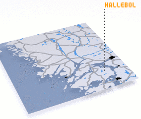 3d view of Hällebol