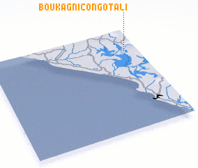 3d view of Boukagni-Congotali