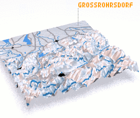 3d view of Großrohrsdorf