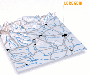 3d view of Loreggia