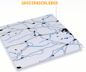 3d view of Großpaschleben