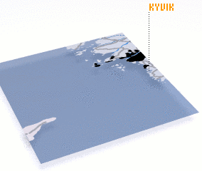 3d view of Kyvik