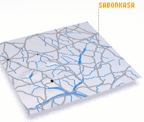 3d view of Sabon Kasa