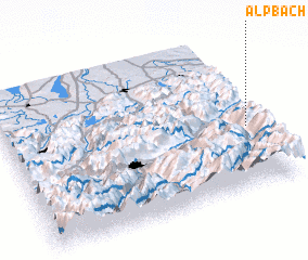 3d view of Alpbach