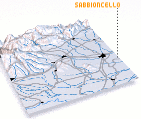 3d view of Sabbioncello