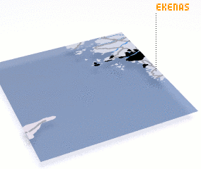 3d view of Ekenäs