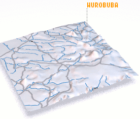 3d view of Wuro Buba