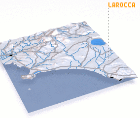 3d view of La Rocca