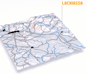 3d view of La Chiassa