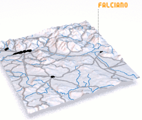 3d view of Falciano