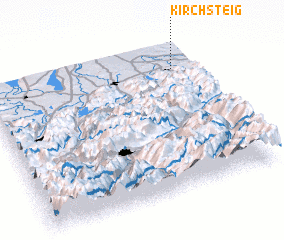 3d view of Kirchsteig