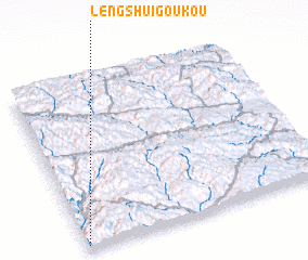 3d view of Lengshuigoukou