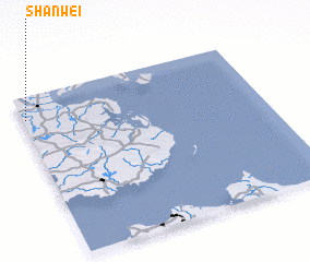 3d view of Shanwei