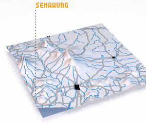 3d view of Semawung