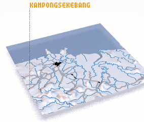 3d view of Kampong Sekebang