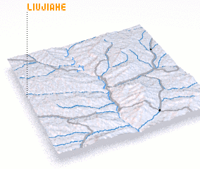 3d view of Liujiahe