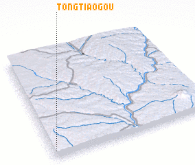 3d view of Tongtiaogou