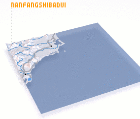 3d view of Nanfangshibadui