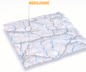 3d view of Wangjiahe