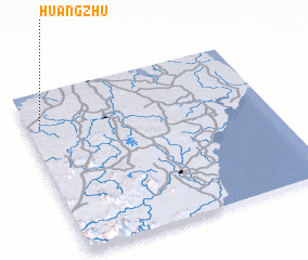 3d view of Huangzhu
