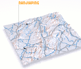 3d view of Nanjiaping