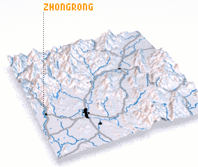 3d view of Zhongrong