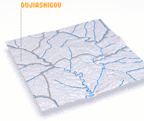 3d view of Dujiashigou