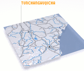 3d view of Tunchangwuqicha