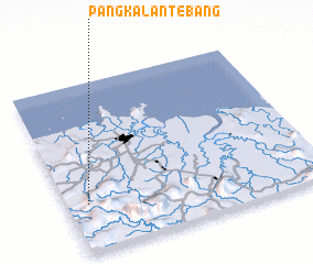 3d view of Pangkalan Tebang