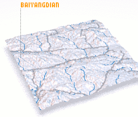 3d view of Baiyangdian