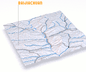 3d view of Baijiachuan