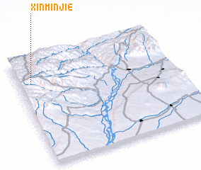 3d view of Xinminjie