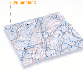 3d view of Xizhuangping