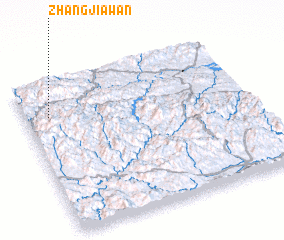 3d view of Zhangjiawan