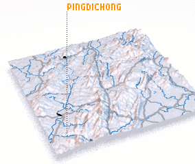 3d view of Pingdichong