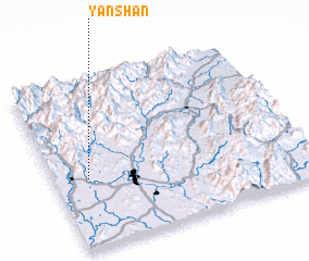 3d view of Yanshan