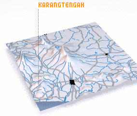 3d view of Karangtengah