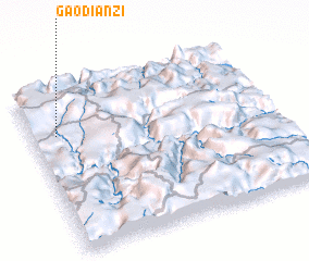 3d view of Gaodianzi