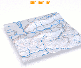 3d view of Xunjianjie