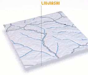 3d view of Liujiashi