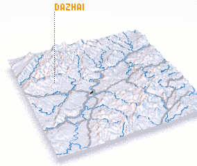 3d view of Dazhai