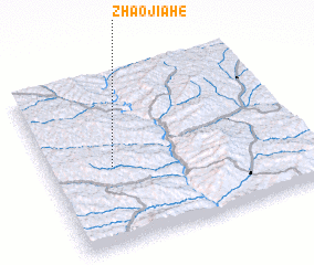 3d view of Zhaojiahe