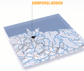 3d view of Kampong Landeh