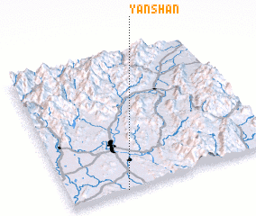 3d view of Yanshan