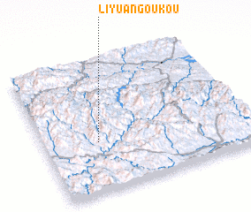 3d view of Liyuangoukou