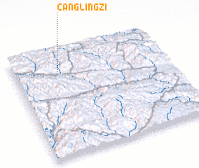 3d view of Canglingzi