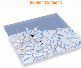 3d view of Kampong Sandong