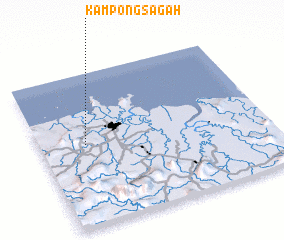 3d view of Kampong Sagah